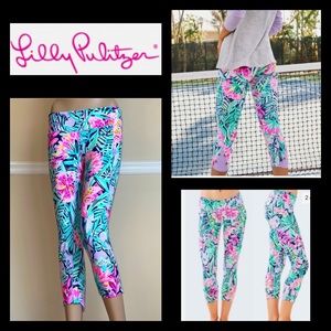 🌸 Lilly Pulitzer Luxletic Midi Leggings